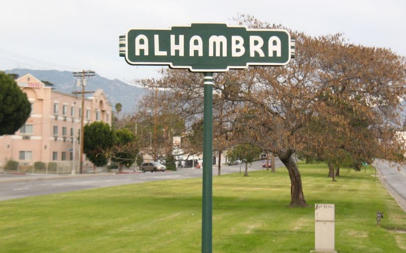 Alhambra plumbing service area