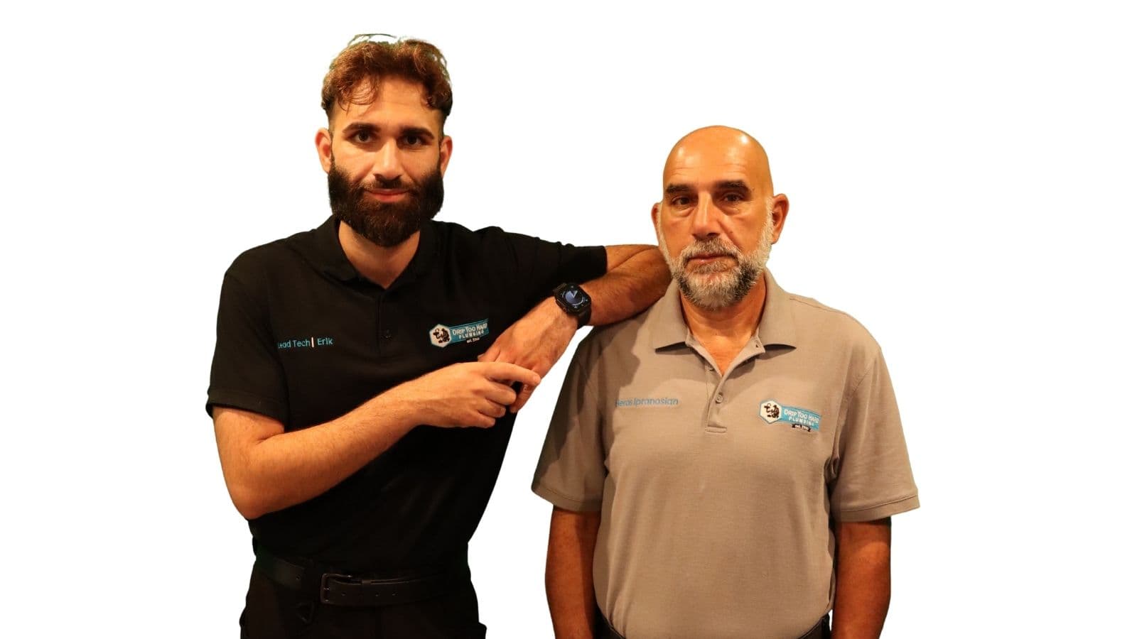 Owners of Drip Too Hard Plumbing