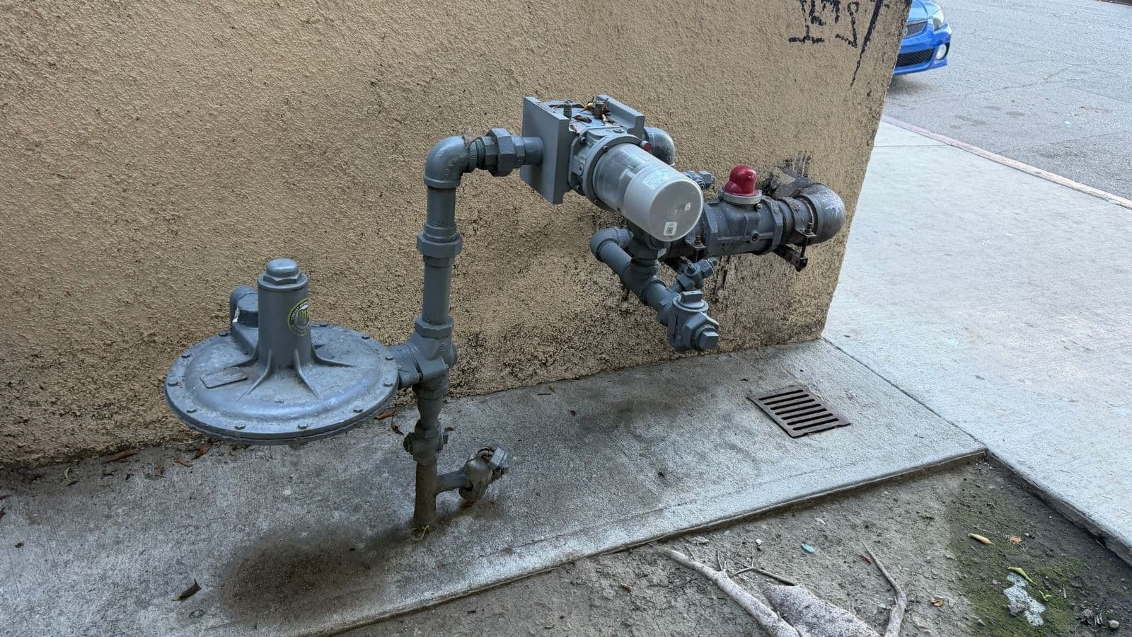 Burbank gas line installation with newly installed piping and secure connections